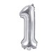 Palloncini argento -10 numeri disponibili-