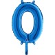 Palloncini blu-10 numeri disponibili- (busta 10pz)