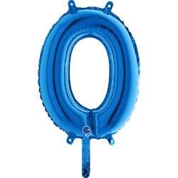 Palloncini blu-10 numeri disponibili- (busta 10pz)