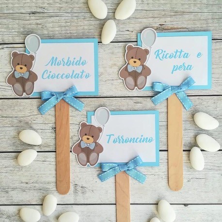 Stecchette per dolci 10pz